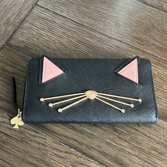 kate spade Handbags - Kate Spade Jazz Things Up Cat Wallet